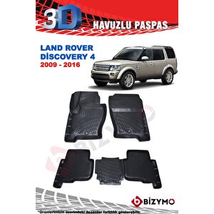 Land Rover Discovery 4 2009-2016 3d Havuzlu Paspas Takımı Bizymo