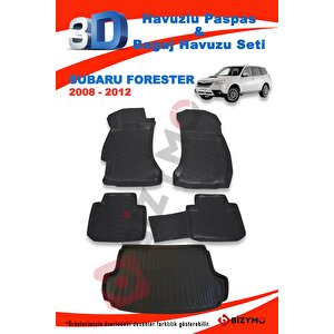 Subaru Forester Suv 2008-2012 Paspas Ve Bagaj Havuzu Seti