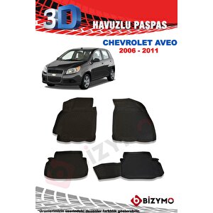 Chevrolet Aveo 2006-2011 3d Havuzlu Paspas Takımı Bizymo