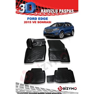 Ford Edge 2015 Ve Sonrası 3d Havuzlu Paspas Takımı Bizymo