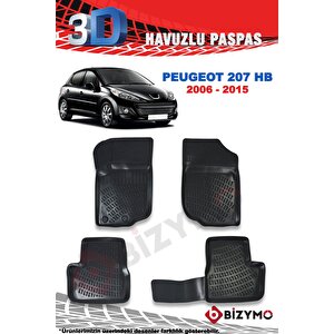 Peugeot 207 Hb 2006-2015 3d Paspas Takımı Bizymo