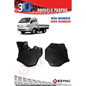 Kia Bongo 2005 Ve Sonrası 3d Havuzlu Paspas Takımı Bizymo
