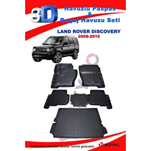 Land Rover Discovery 4 2009-2016 Havuzlu Paspas Ve Bagaj Seti Bizymo