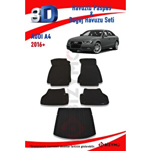 Audi A4 2016 Ve Sonrası Paspas Ve Bagaj Havuzu Seti