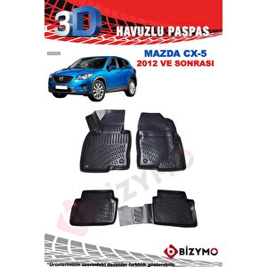Mazda Cx-5 2012 Ve Sonrası 3d Havuzlu Paspas Takımı Bizymo