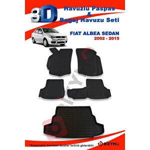 Fiat Albea Sedan 2002-2015 Paspas Ve Bagaj Havuzu Seti
