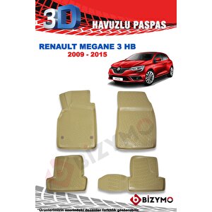 Renault Megane 3 Hb 2009-2015 3d Bej Paspas Takımı Bizymo