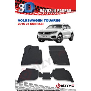 Volkswagen Touareg 2018 Ve Sonrası 3d Paspas Takımı Bizymo
