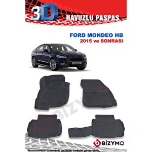 Ford Mondeo Hb 2015 Ve Sonrası 3d Paspas Takımı Bizymo