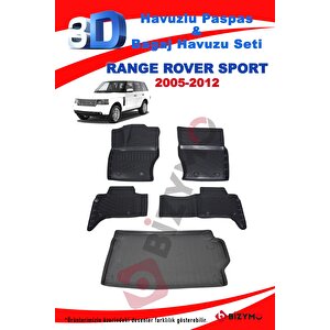 Land Rover Sport 2005-2012 Havuzlu Paspas Ve Bagaj Seti Bizymo