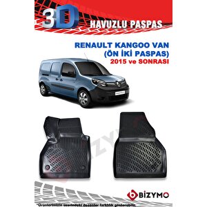 Renault Kangoo Van 2015 Ve Sonrası 3d Paspas Takımı Bizymo