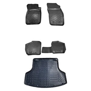 Volvo S40 1999-2004 3d Havuzlu Paspas Ve Bagaj Havuz Seti Bizymo