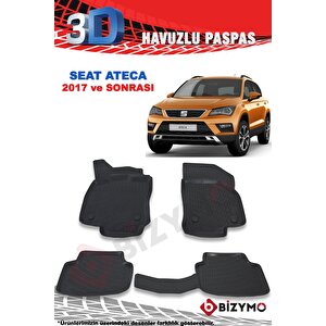 Seat Ateca 4x2 2017 Ve Sonrası 3d Paspas Takımı Bizymo