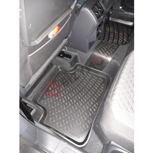 Volkswagen Tiguan Stepneli 2016 Ve Sonrası Paspas Ve Bagaj Havuzu Seti