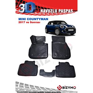 Mini Cooper Countryman 2017+ 3d Havuzlu Paspas Takımı Bizymo