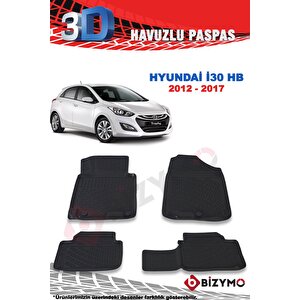 Hyundai İ30 2012-2017 3d Paspas Takımı Bizymo