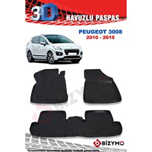 Peugeot 3008 2010-2016 3d Paspas Takımı Bizymo