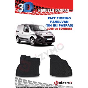 Fiat Fiorino Panelvan 2008 Ve Sonrası 3d Paspas Takımı Bizymo