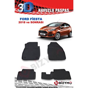 Ford Fiesta Hb 2018 Ve Sonrası 3d Paspas Takımı Bizymo