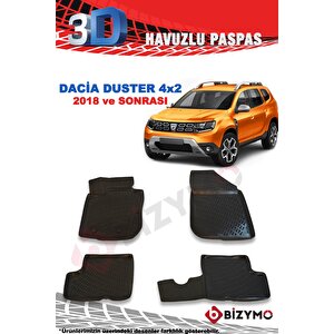 Dacia Duster 4x2 2018-2022 3d Paspas Takımı Bizymo