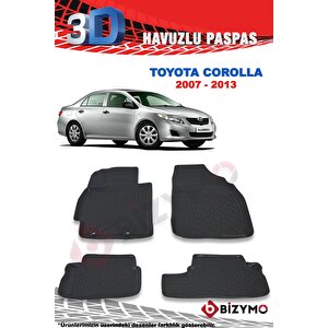 Toyota Corolla Sedan 2007-2013 3d Paspas Takımı Bizymo