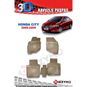 Honda City 2006-2009 3d Havuzlu Bej Paspas Bizymo
