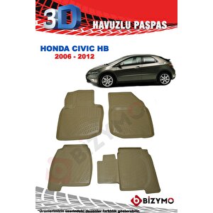 Honda Civic Hb 2006-2012 3d Bej Paspas Takımı Bizymo