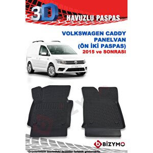 Volkswagen Caddy Panelvan 2015 Ve Sonrası 3d Paspas Takımı Bizymo