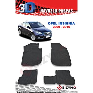 Opel İnsignia 2009-2016 3d Paspas Takımı Bizymo