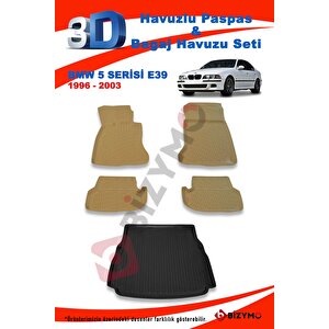 Bmw 5 Serisi E39 Sedan 1996-2003 Bej Paspas Ve Bagaj Havuzu Seti