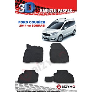 Ford Courier Combi 2014 Ve Sonrası 3d Paspas Takımı Bizymo