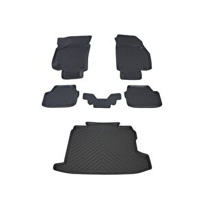 Opel Astra H Sedan 2007-2015 Havuzlu Paspas Ve Bagaj Seti Bizymo