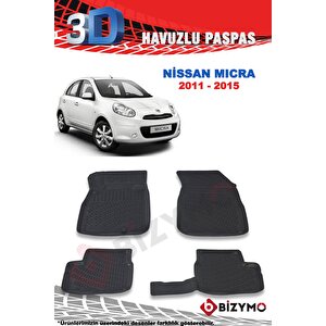 Nissan Micra 2011-2015 3d Paspas Takımı Bizymo