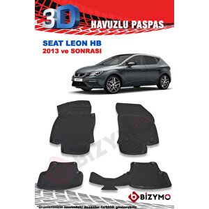 Seat Leon Hb 2013 Ve Sonrası 3d Paspas Takımı Bizymo