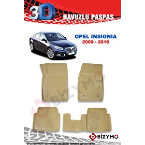 Opel İnsignia 2009-2016 3d Bej Paspas Takımı Bizymo