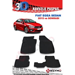 Fiat Egea Sedan 2015 Ve Sonrası 3d Paspas Takımı Bizymo