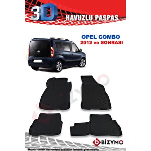 Opel Combo 2012-2018 3d Paspas Takımı Bizymo