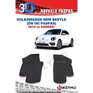 Volkswagen New Beetle 2014 Ve Sonrası 3d Paspas Takımı Bizymo