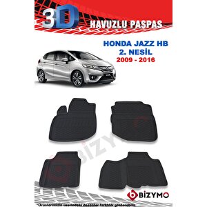 Honda Jazz 2. Nesil Hb 2009-2016 3d Paspas Takımı Bizymo