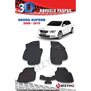 Skoda Superb 2008-2015 3d Paspas Takımı Bizymo