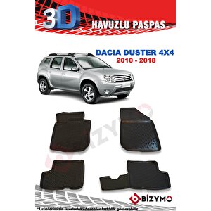 Dacia Duster 4x4 2010-2017 3d Paspas Takımı Bizymo