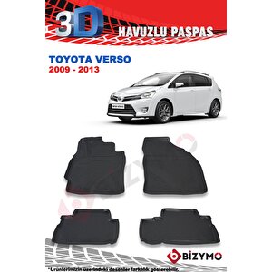 Toyota Verso 2009-2013 3d Paspas Takımı Bizymo