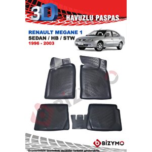 Renault Megane 1 Sedan Hb Stw 1996-2003 3d Paspas Takımı Bizymo