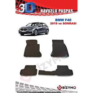 Bmw 1 Serisi F40 2019 Ve Sonrası 3d Havuzlu Paspas Takımı Bizymo
