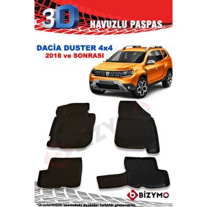Dacia Duster 4x4 2018-2022 3d Paspas Takımı Bizymo