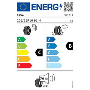 205/55 R16 Sava Intensa Hp2 91h (üreti̇m Yili:2024)