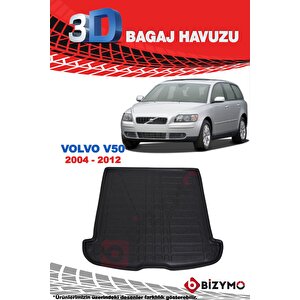 Volvo V50 2004-2012 3d Bagaj Havuzu Bizymo