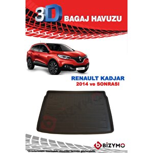 Renault Kadjar Suv 2014 Ve Sonrası 3d Bagaj Havuzu Bizymo