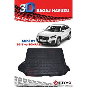Audi Q2 2017 Ve Sonrası 3d Bagaj Havuzu Bizymo