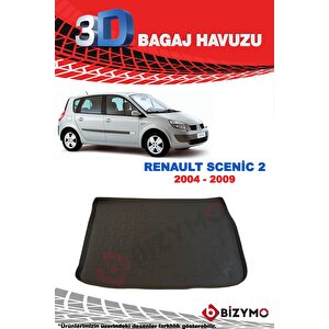 Renault Scenic 2 2004-2009 3d Bagaj Havuzu Bizymo
